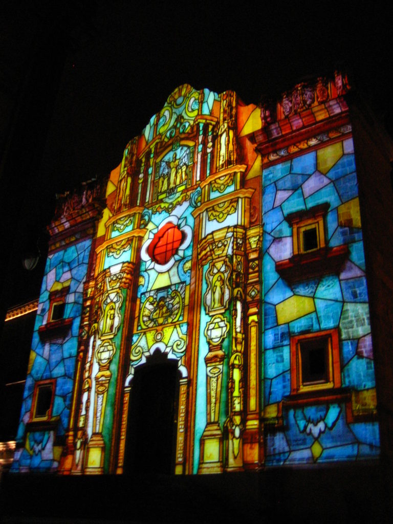 Zacatecas projection mapping